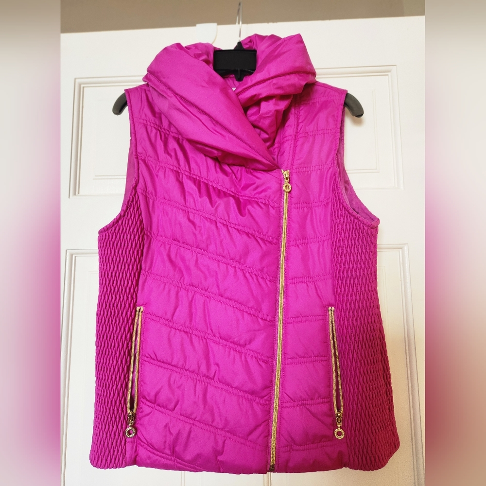 Mark New York Light Padded Vest - Pink